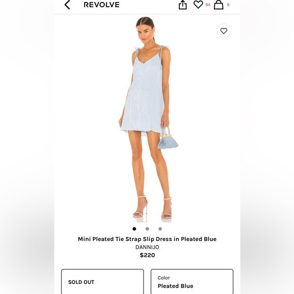 revolve blue pleated dress Pleated Maxi Dress